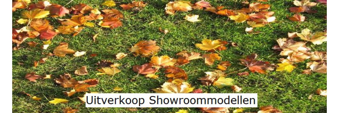Showroommodellen Uitverkoop