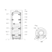 Buffervat 500 Liter 1 Warmtewisselaar
