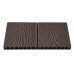 Composiet Vlonderplank Coffee 2,3 x 14,8 x 400 Cm Houtnerf / Ribbel