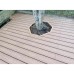 Composiet Vlonderplank Coffee 2,3 x 14,8 x 400 Cm Houtnerf / Ribbel