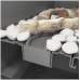 Inbouw Gashaard Leo 100 Links Glas