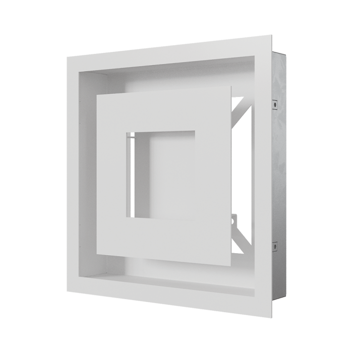 Muur Rooster White 22x22