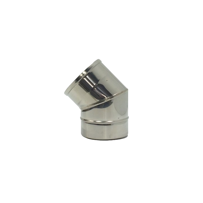 Concentrisch 100 x 150 mm Bocht 45 Graden