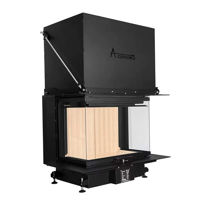 Inbouw Houtkachel Crystal 80 Max