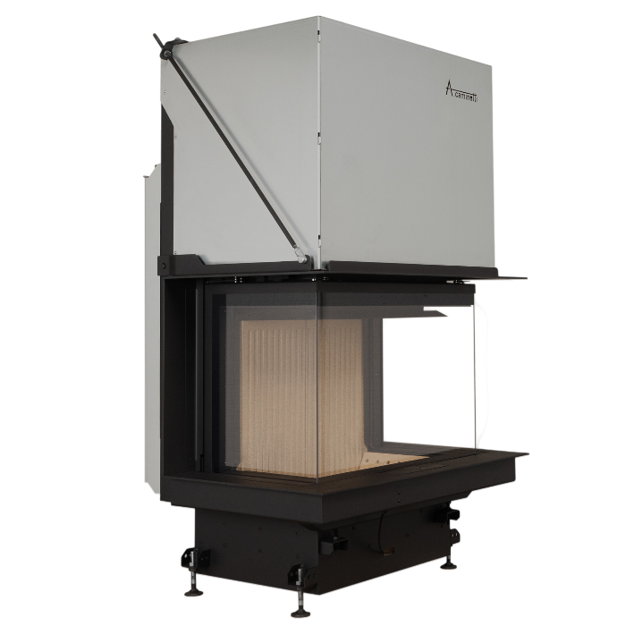 Inbouw Houtkachel Crystal 90 Premium Edition