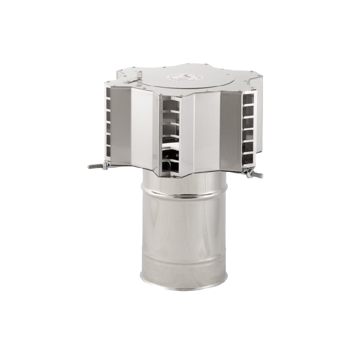 Schoorsteenkap Firemaster Excellent small 220 RVS
