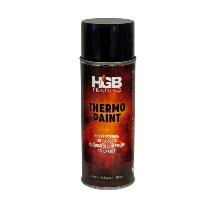 Hittebestendige Verf Zwart 400 ML