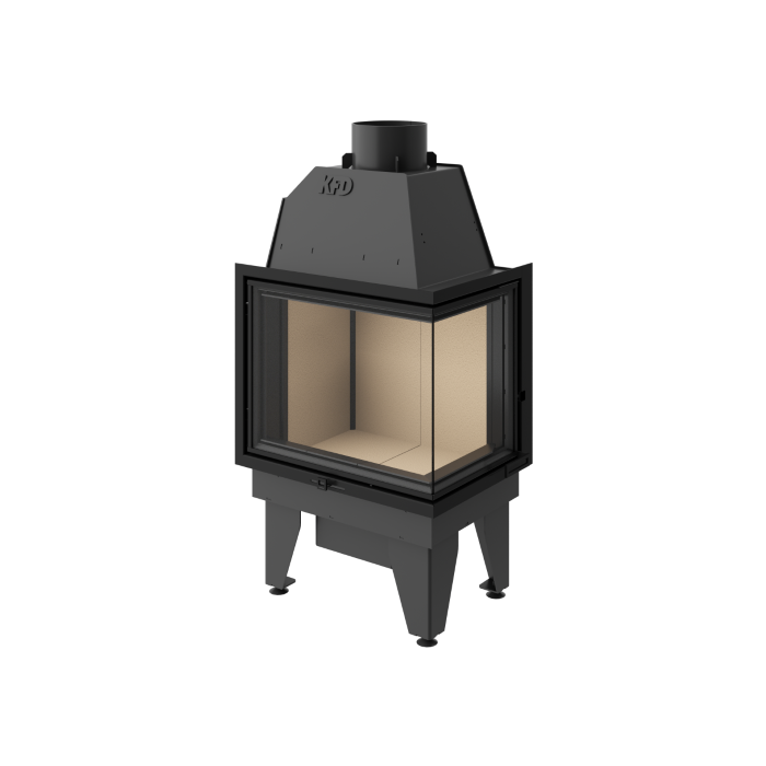 Inbouw Houtkachel KFD iLine 5161 Rechts Glas