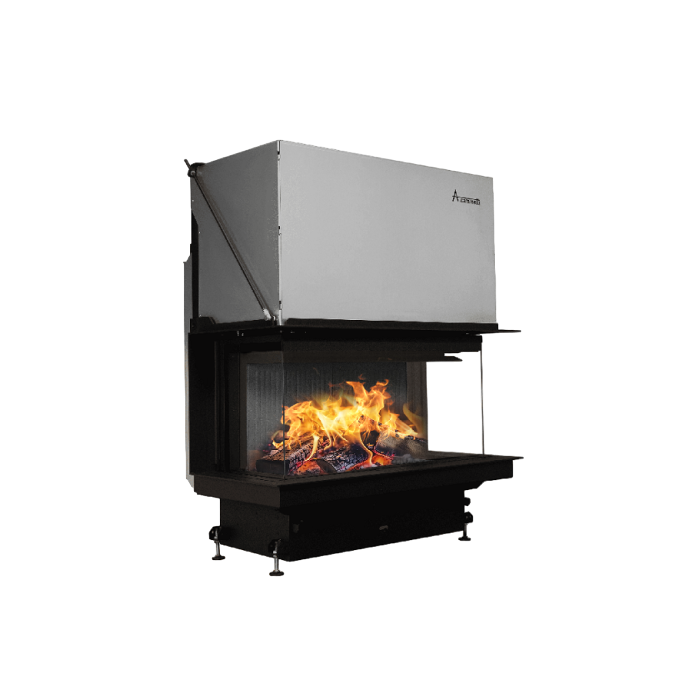 Inbouw Houtkachel Crystal 100 Premium Edition