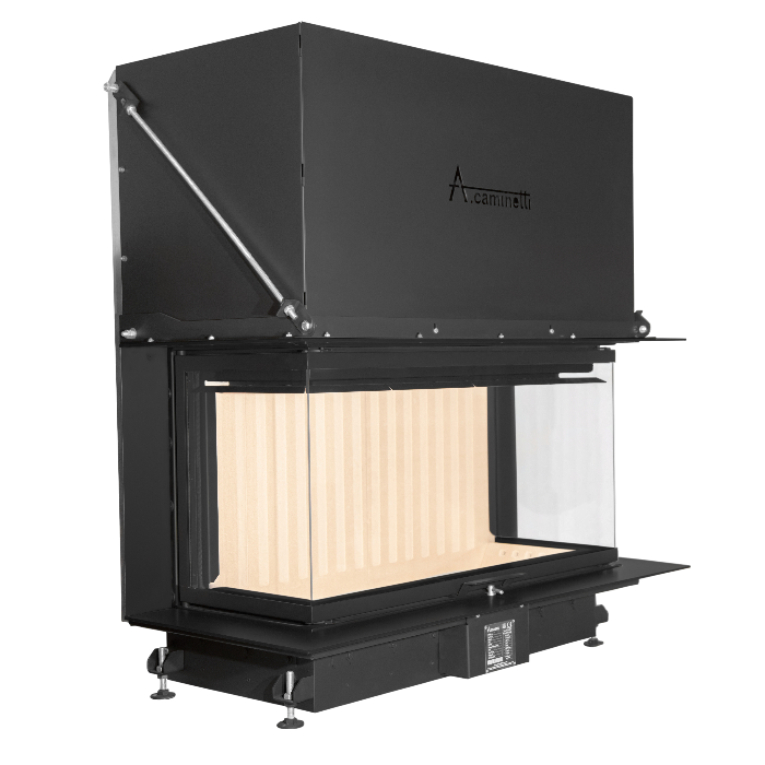 Inbouw Houtkachel Crystal 110 Max