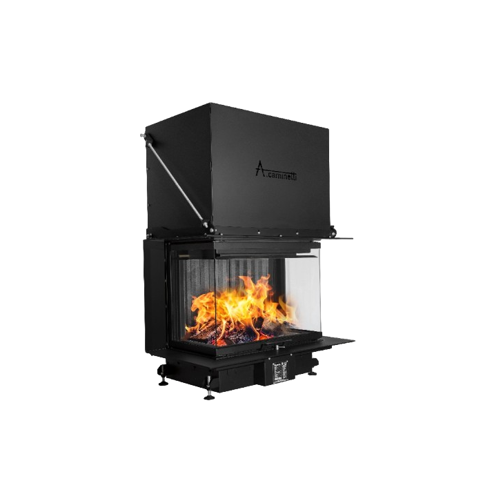 Inbouw Houtkachel Crystal 80 Max