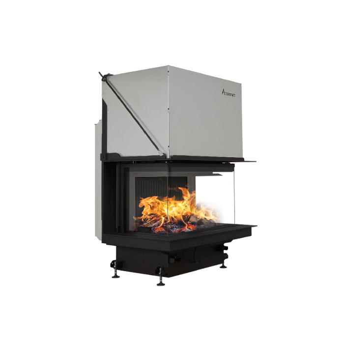 Inbouw Houtkachel Crystal 90 Premium Edition