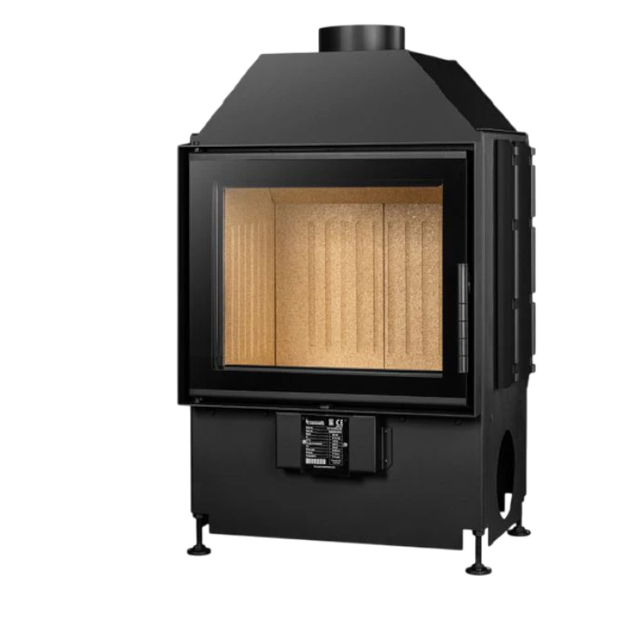 Inbouw Houtkachel Flat 50 Open Side
