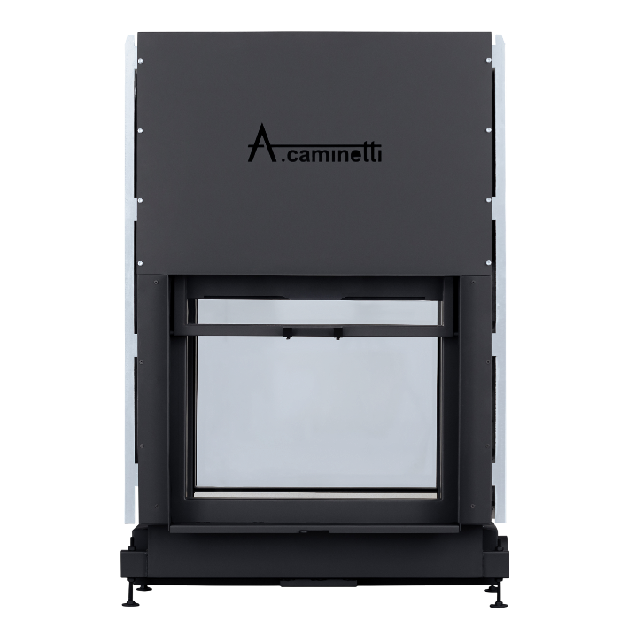 Inbouw Houtkachel Flat Tunnelhaard 75x50