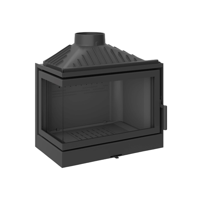 Inbouw Houtkachel KFD Eco Max7 Links Glas Basic