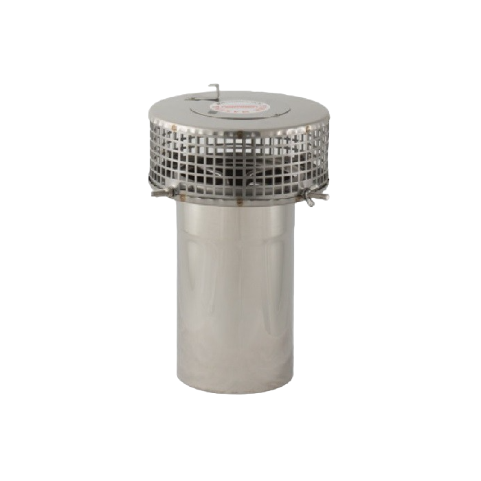 Schoorsteenkap Combimaster RVS