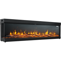 1,2 en 3 zijdige elektrische haard 72 Inch 183 cm