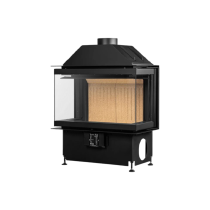 Inbouw Houtkachel Crystal 70 Open Side