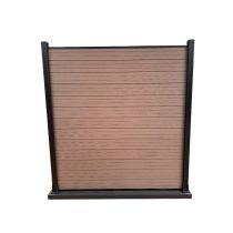 Modulair Schutting Composiet Coffee 180x180 cm (zonder palen)
