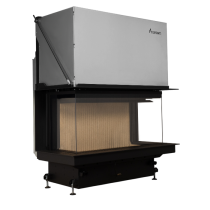 Inbouw Houtkachel Crystal 100 Premium Edition