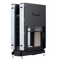 Inbouw Houtkachel Flat Tunnelhaard 75x50