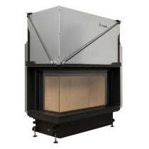 Inbouw Houtkachel Quattro 90 Links Glas Premium Edition