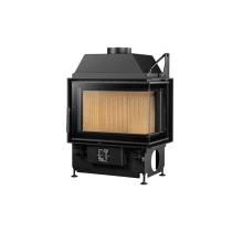 Inbouw Houtkachel Quattro 60 R Rechts Open Side