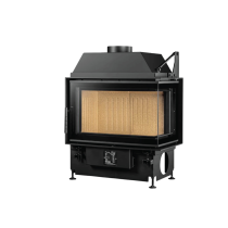 Inbouw Houtkachel Quattro 70 R Rechts Open Side