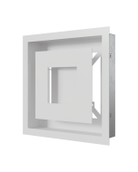 Muur Rooster White 22x22