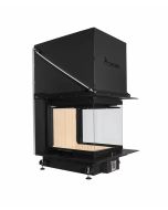 Inbouw Houtkachel Room Divider Crystal 3D 50 x 60