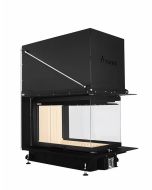 Inbouw Houtkachel Room Divider Crystal 3D Max