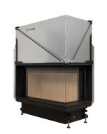 Inbouw Houtkachel Quattro 90 Rechts Glas Premium Edition