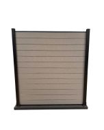 Modulair Schutting Composiet Licht Grijs 180x180 cm (zonder palen)