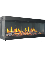 1,2 en 3 zijdige elektrische haard 50 Inch 127 cm SLIM