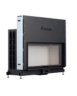 Inbouw Houtkachel Flat 120x50