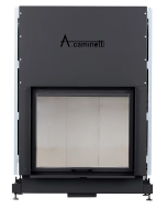 Inbouw Houtkachel Flat 90x50