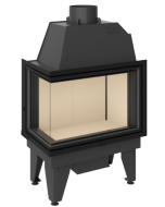 Inbouw Houtkachel KFD iLine 5172 Links Glas