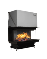 Inbouw Houtkachel Crystal 100 Premium Edition