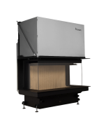 Inbouw Houtkachel Crystal 100 Premium Edition