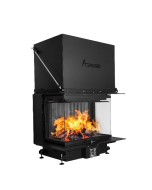 Inbouw Houtkachel Crystal 80 Max