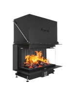 Inbouw Houtkachel Crystal 90 Max