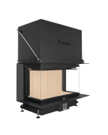 Inbouw Houtkachel Crystal 90 Max