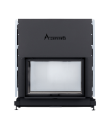 Inbouw Houtkachel Flat Tunnelhaard 120x50