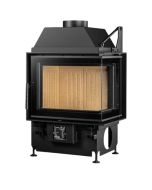 Inbouw Houtkachel Quattro 50 R Rechts Open Side