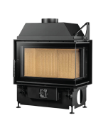 Inbouw Houtkachel Quattro 70 R Rechts Open Side