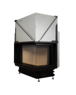 Inbouw Houtkachel Quattro 70 Rechts Glas Premium Edition