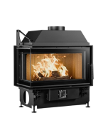 Inbouw Houtkachel Quattro 80 L Links Open Side