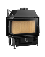 Inbouw Houtkachel Quattro 80 L Links Open Side