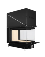 Inbouw Houtkachel Room Divider Crystal 3D Max