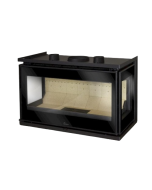 Inzethaard Houtgestookt 150 mm Adour 700 Glas 3 Zijdig